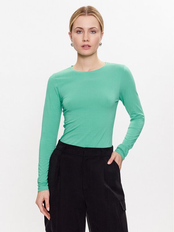 b.young b.young Блуза 20807594 Зелен Slim Fit