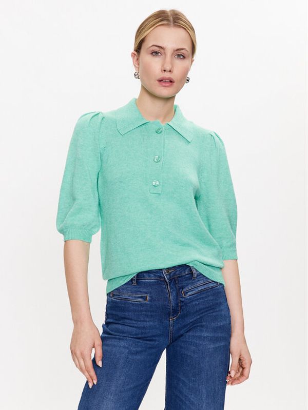 b.young b.young Блуза 20811907 Зелен Regular Fit