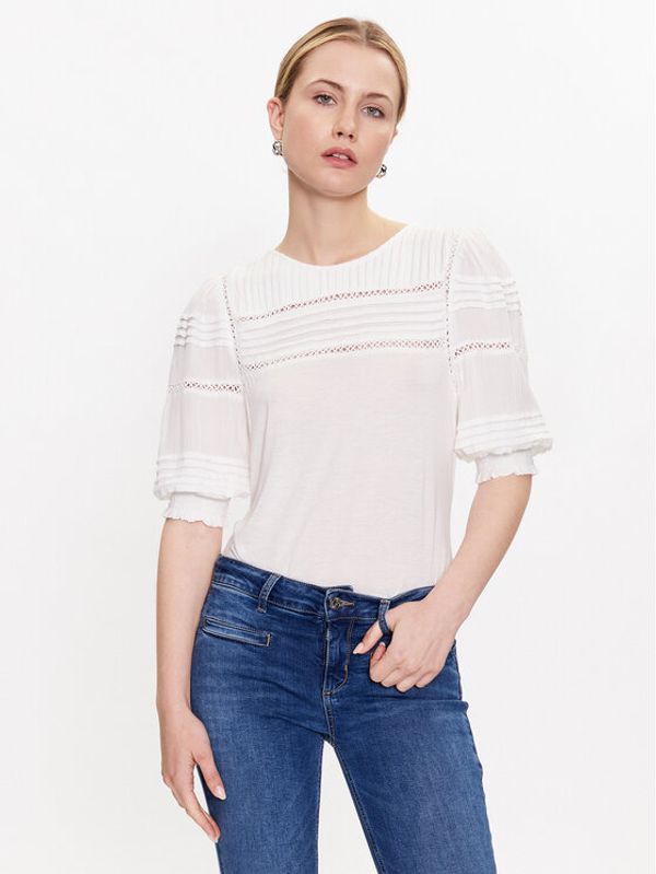 b.young b.young Блуза 20812833 Бял Regular Fit
