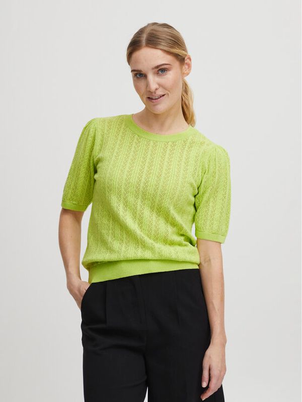 b.young b.young Блуза 20813661 Зелен Regular Fit