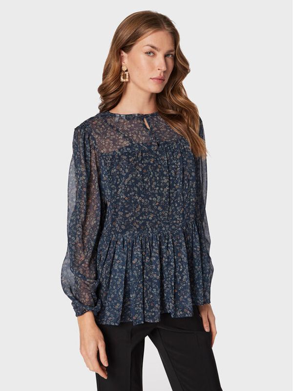 b.young b.young Блуза Byifia 20812187 Тъмносин Regular Fit