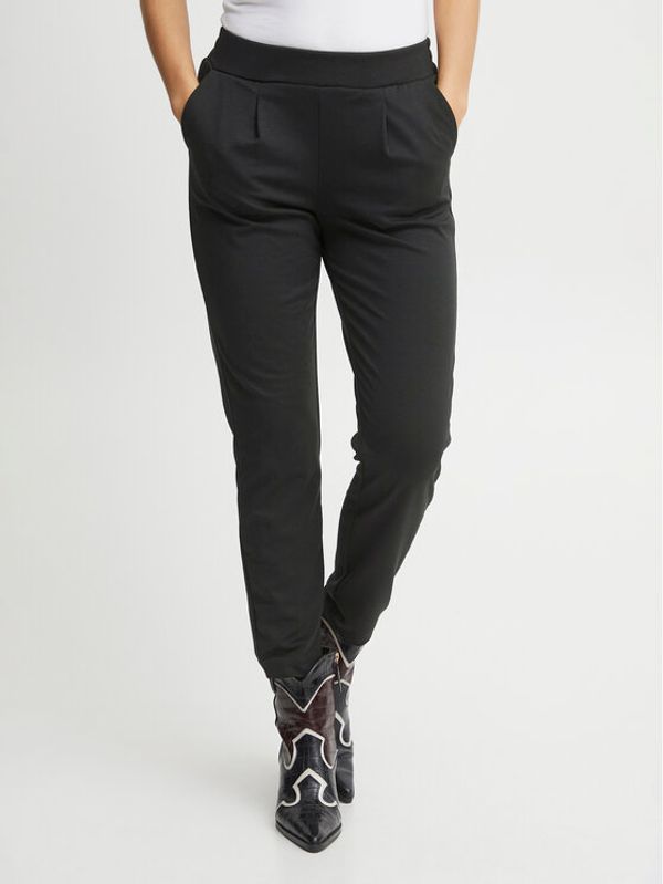b.young b.young Чино панталони 20812848 Черен Slim Fit