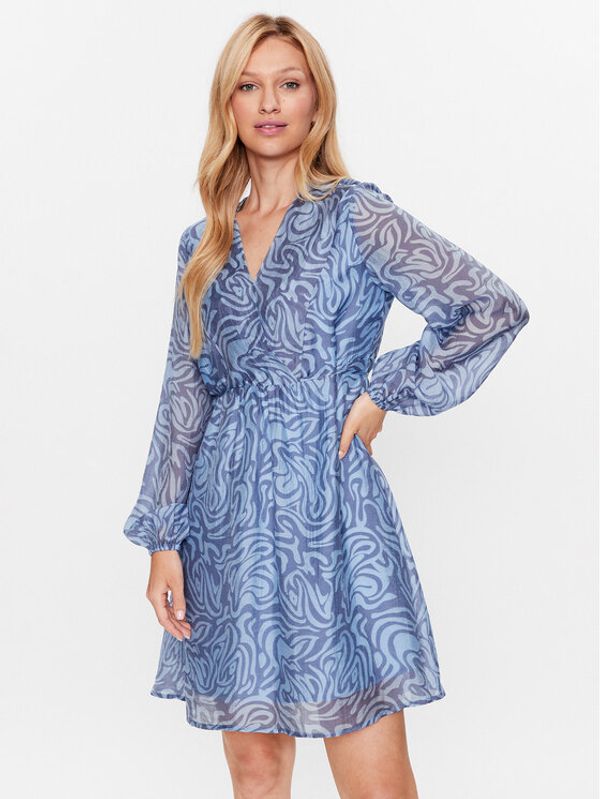 b.young b.young Ежедневна рокля 20812744 Син Regular Fit