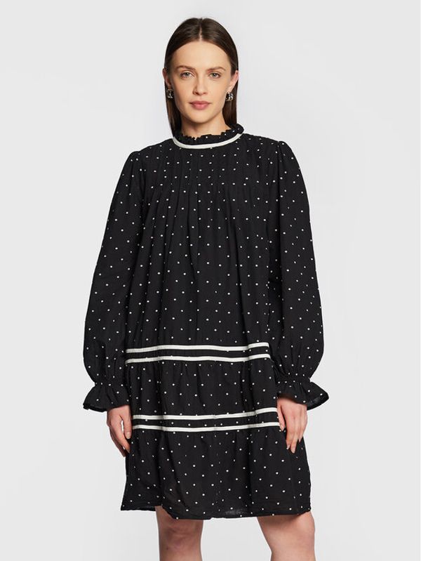 b.young b.young Ежедневна рокля Fvgalilea 20812224 Черен Regular Fit