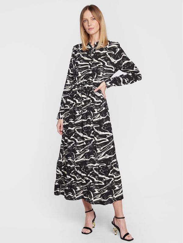 b.young b.young Ежедневна рокля Josa 20812190 Черен Regular Fit