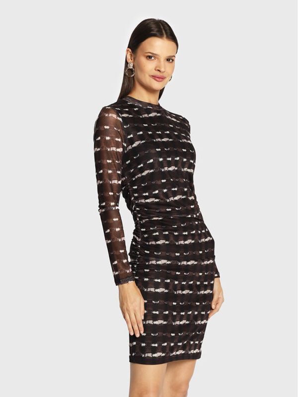 b.young b.young Ежедневна рокля Starry 20812294 Черен Slim Fit