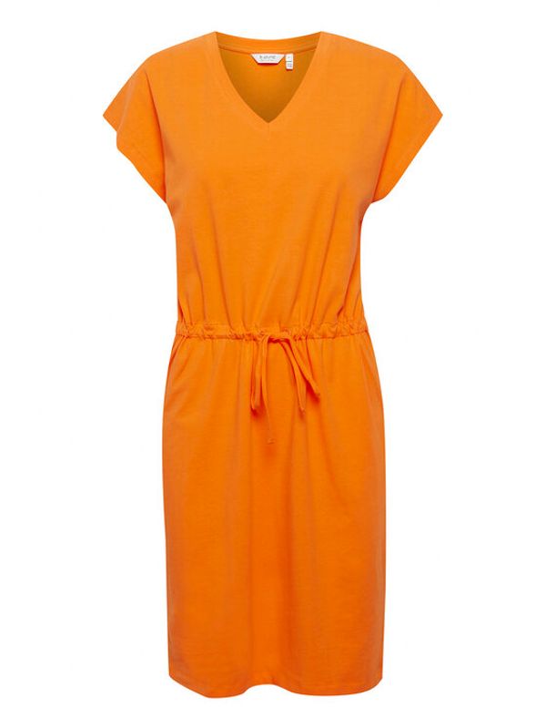 b.young b.young Лятна рокля 20813281 Оранжев Regular Fit