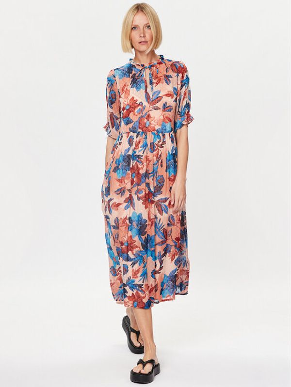 b.young b.young Лятна рокля 20813682 Цветен Regular Fit