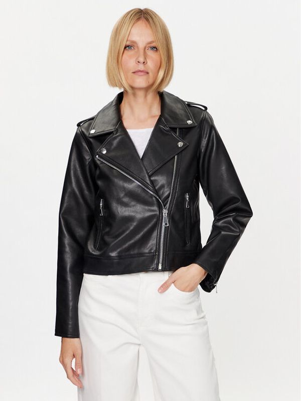 b.young b.young Преходно яке 20812640 Черен Regular Fit