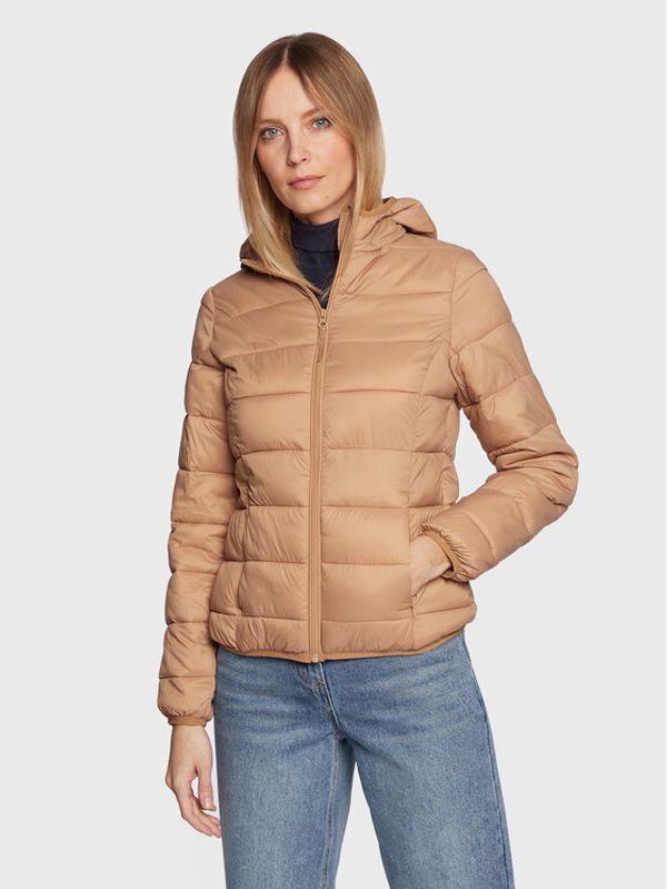 b.young b.young Пухено яке Belena 20810658 Кафяв Regular Fit