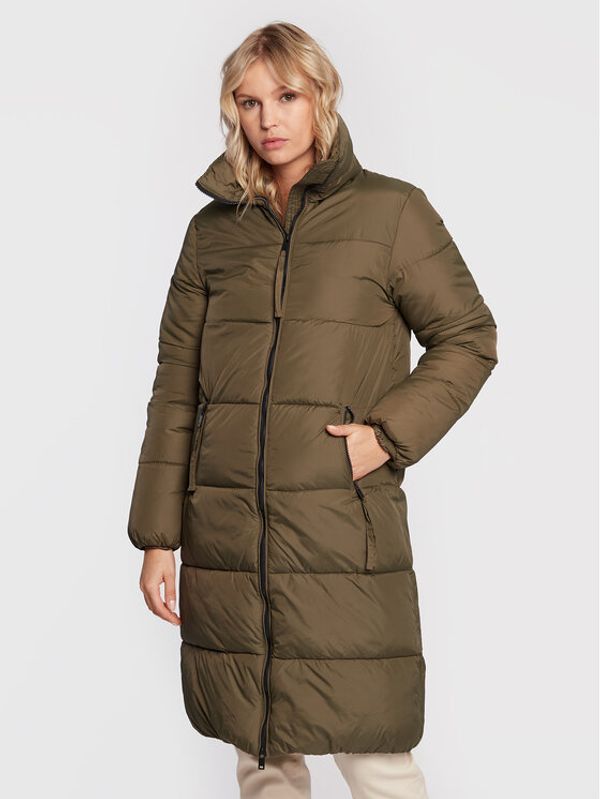 b.young b.young Пухено яке Bybomina 20811753 Зелен Regular Fit