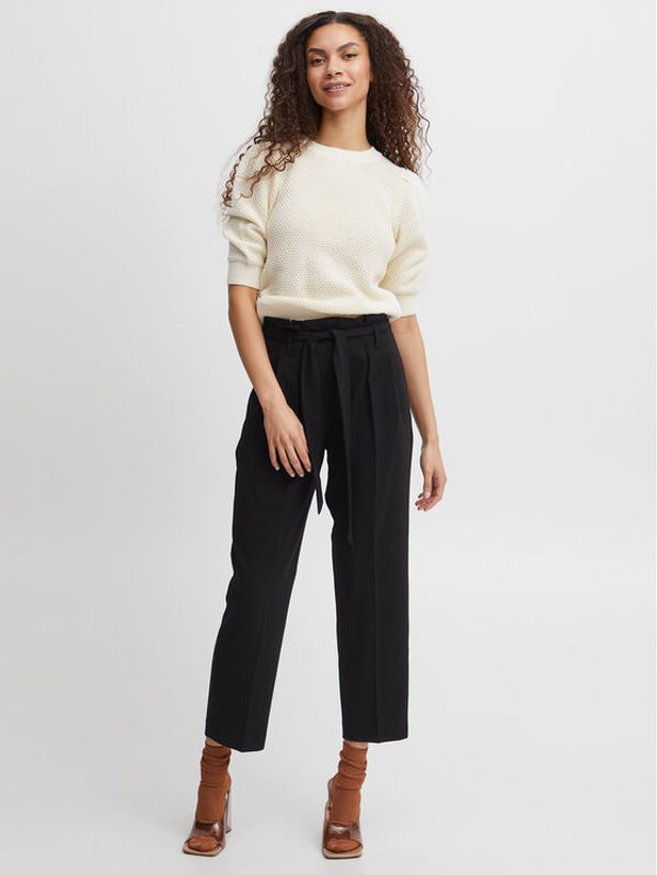 b.young b.young Пуловер 20811028 Екрю Regular Fit