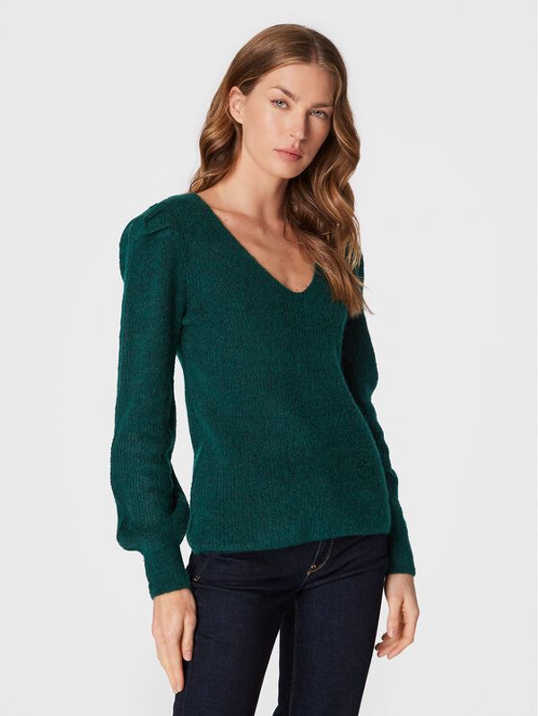 b.young b.young Пуловер Bymartine 20812235 Зелен Regular Fit