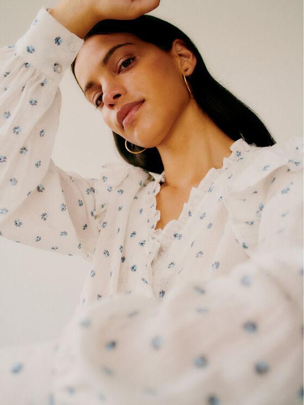 b.young b.young Риза 20812747 Бял Regular Fit