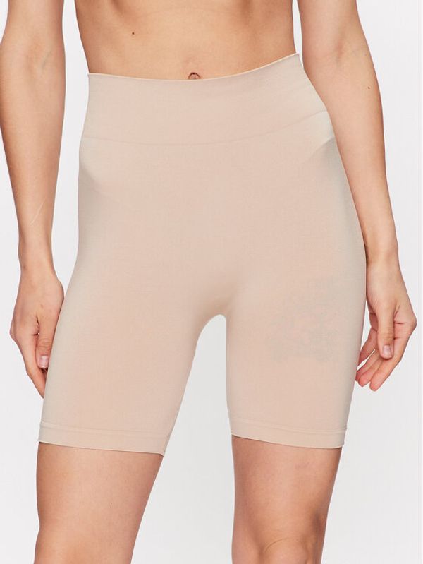 b.young b.young Спортни шорти 20807917 Бежов Slim Fit