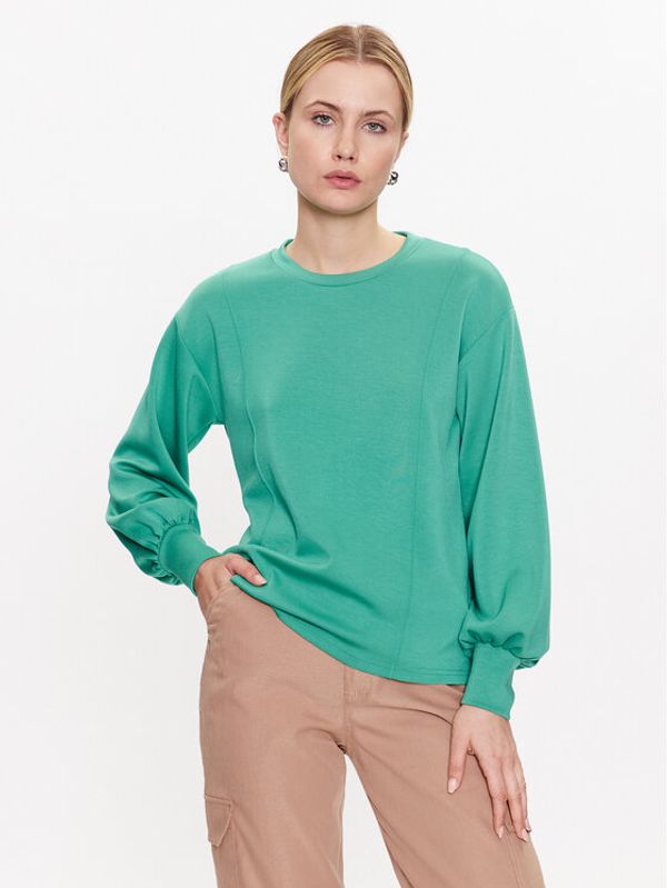 b.young b.young Суитшърт 20811033 Зелен Regular Fit