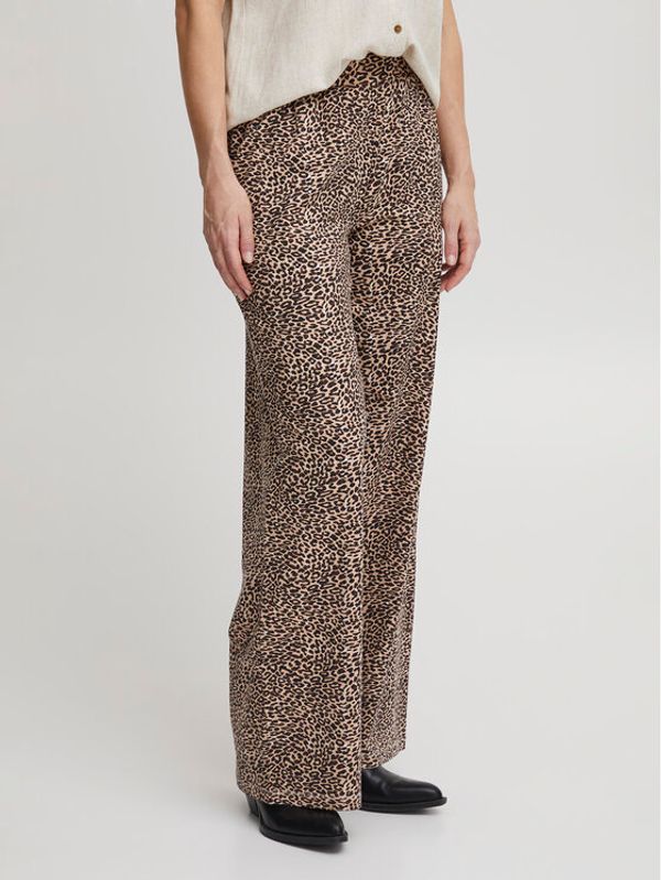 b.young b.young Текстилни панталони 20813280 Кафяв Regular Fit