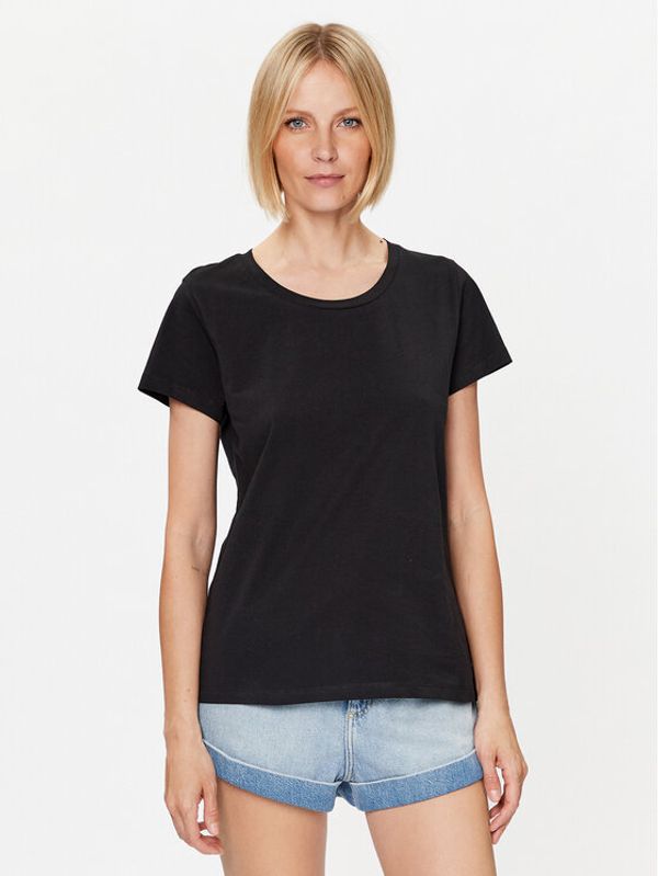 b.young b.young Тишърт 20812845 Черен Regular Fit