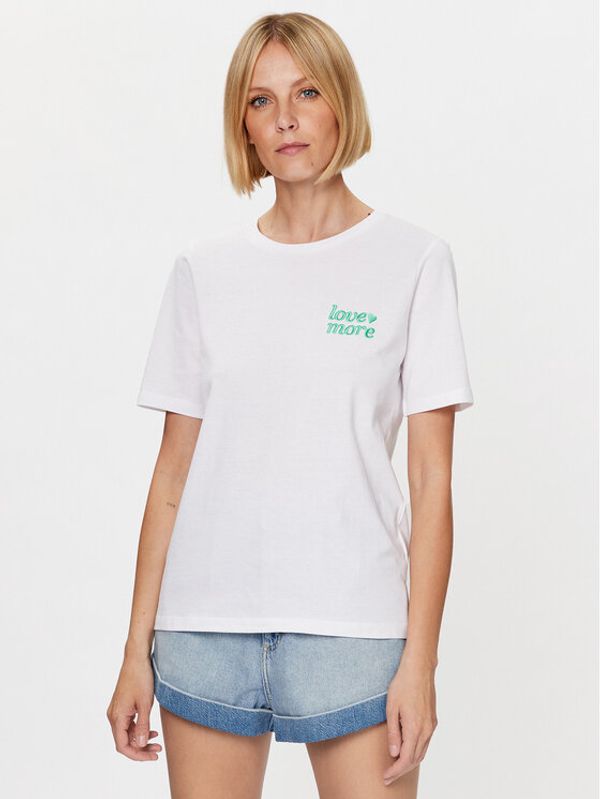 b.young b.young Тишърт 20813337 Бял Regular Fit