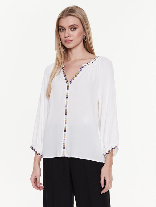 Ba&sh Ba&sh Блуза Theo 1E23THEO Бял Relaxed Fit