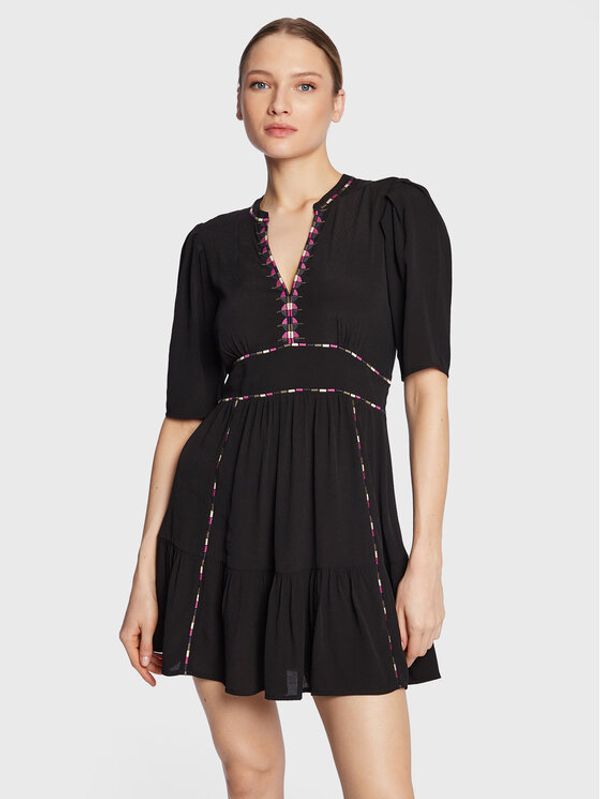 Ba&sh Ba&sh Ежедневна рокля Teresa 1E23TERE Черен Regular Fit