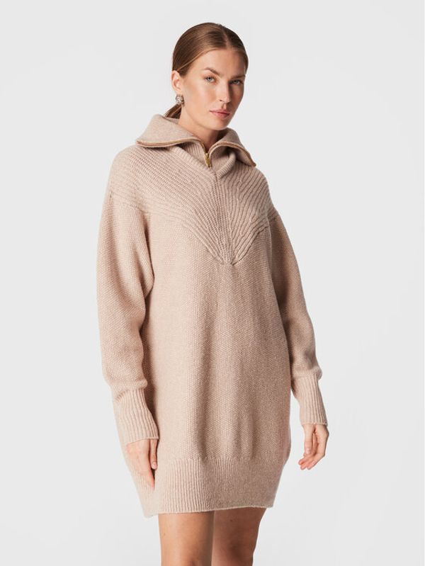 Ba&sh Ba&sh Плетена рокля Vassili 1H22VASS Бежов Regular Fit