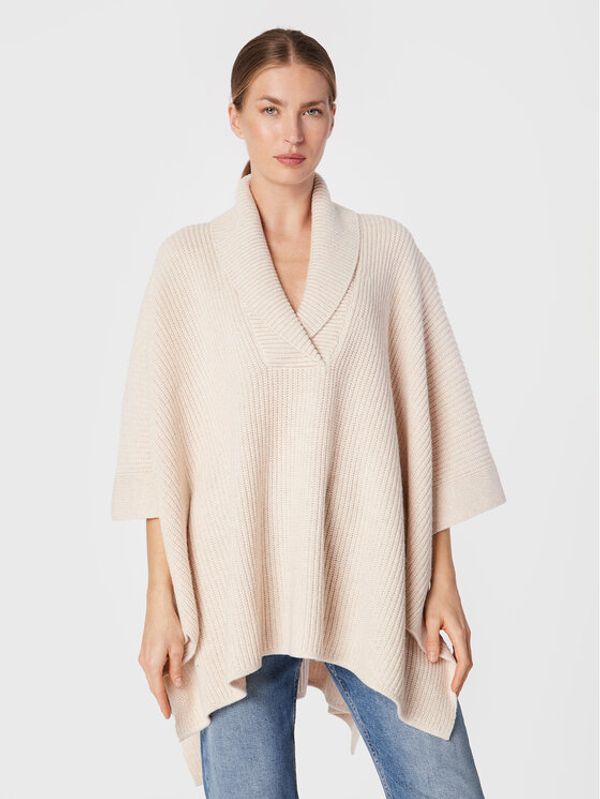 Ba&sh Ba&sh Пончо Biggy 1H22BIGG Екрю Regular Fit