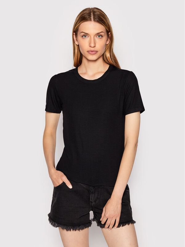 Ba&sh Ba&sh Тишърт 1H22MERE Черен Regular Fit