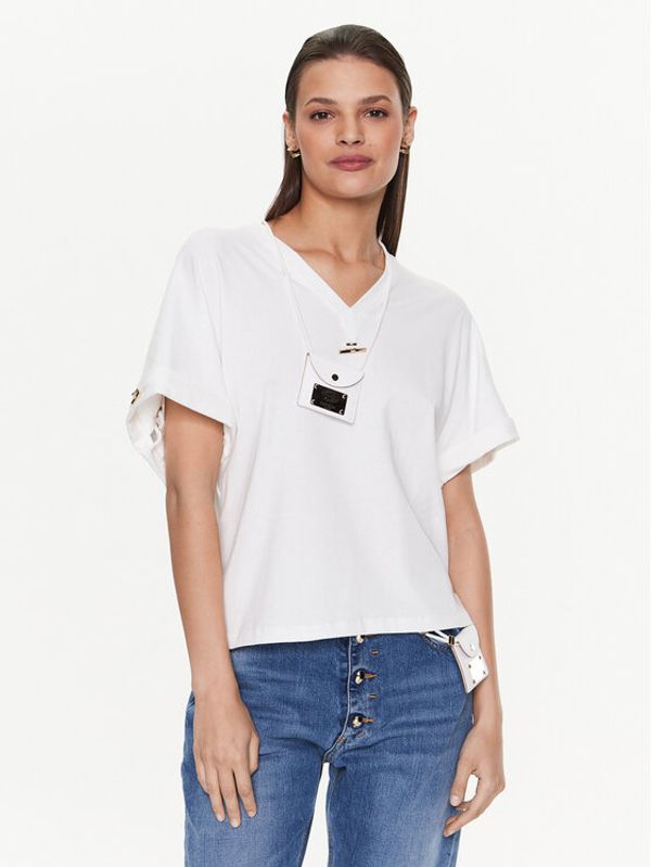 Babylon Babylon Блуза S_ER0570 Бял Relaxed Fit