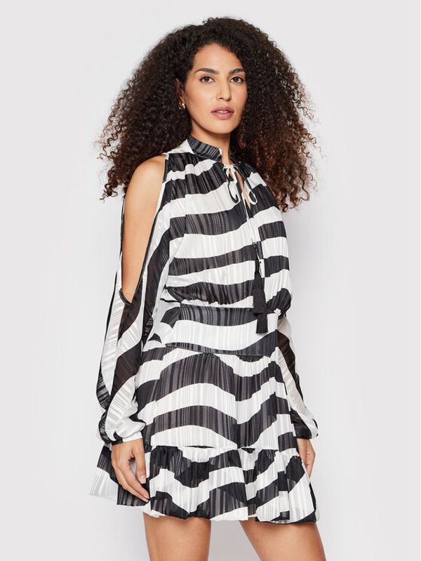 Babylon Babylon Ежедневна рокля P_MF0522 Бял Regular Fit