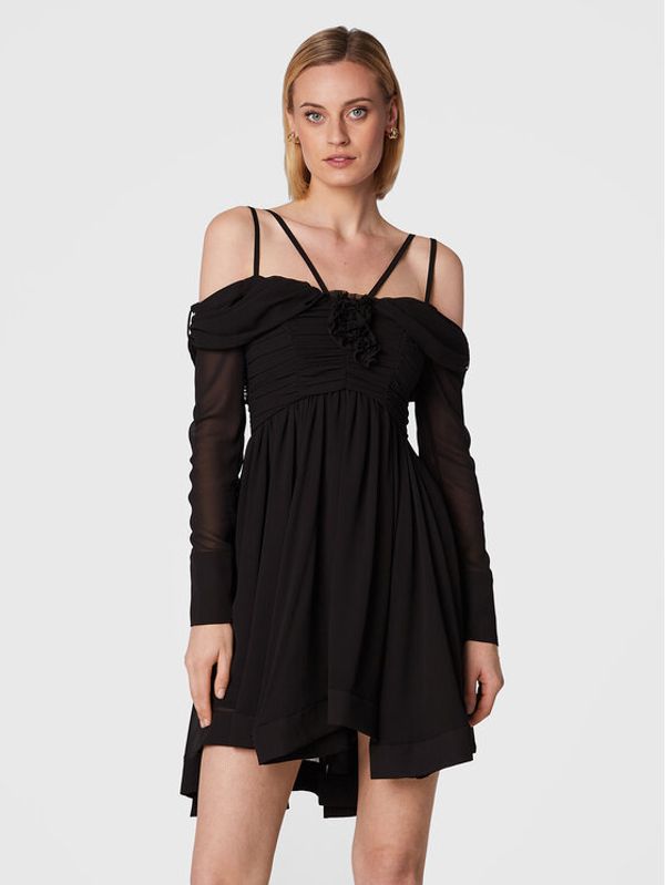 Babylon Babylon Ежедневна рокля R_E00790 Черен Regular Fit