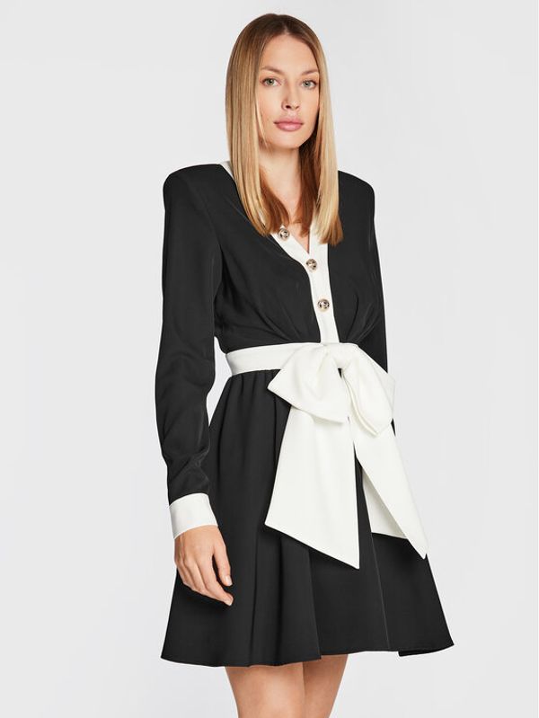 Babylon Babylon Коктейлна рокля R_S00815 Черен Regular Fit