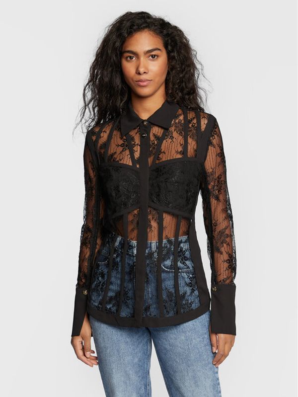 Babylon Babylon Риза R_EL0401 Черен Regular Fit