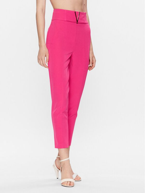 Babylon Babylon Текстилни панталони S_S00508 Розов Regular Fit