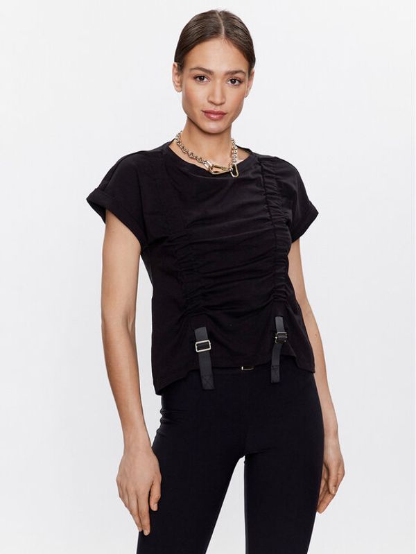 Babylon Babylon Тишърт S_ER0571 Черен Slim Fit