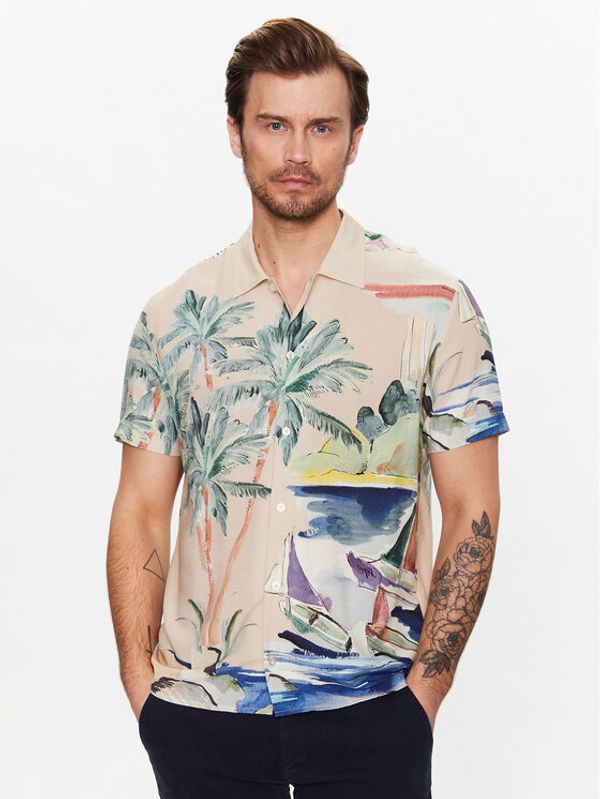 Baldessarini Baldessarini Риза B3 76002/000/3115 Бежов Regular Fit