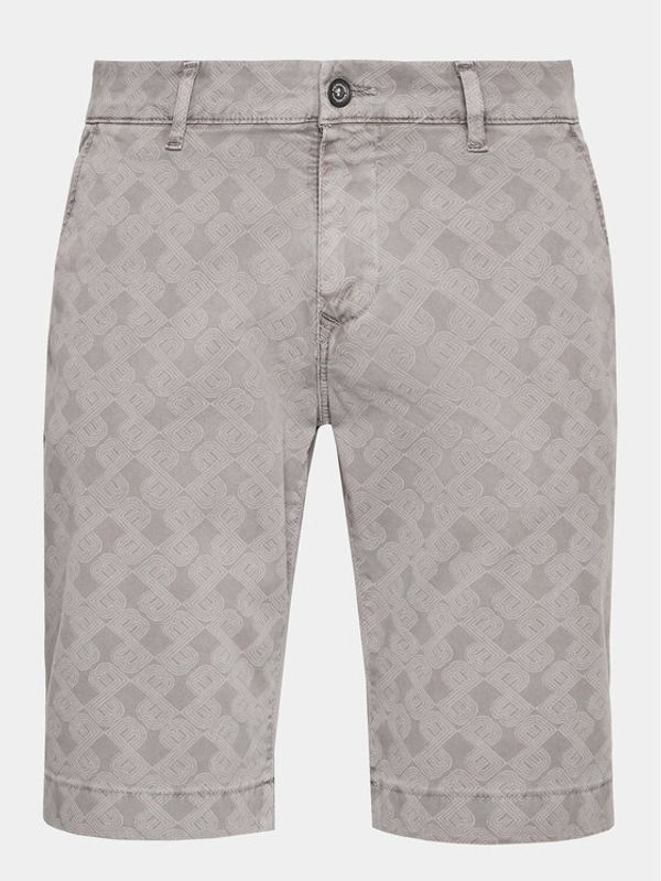 Baldessarini Baldessarini Шорти от плат B1 16939/000/2200 Сив Regular Fit
