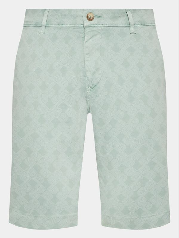 Baldessarini Baldessarini Шорти от плат B1 16939/000/2200 Зелен Regular Fit