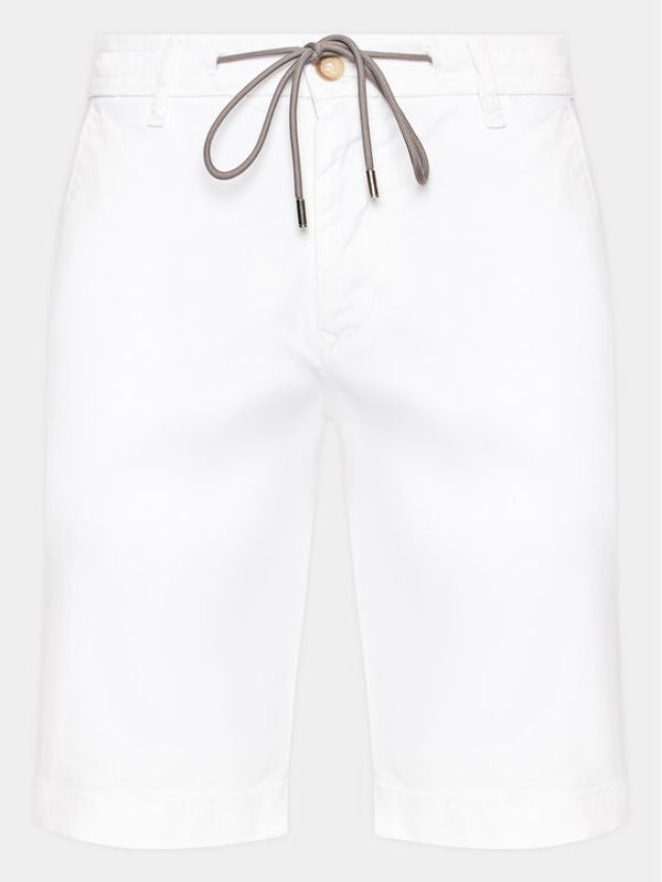 Baldessarini Baldessarini Шорти от плат B1 16946/000/2402 Бял Regular Fit