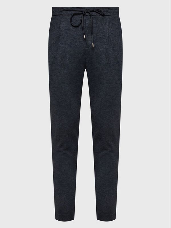 Baldessarini Baldessarini Текстилни панталони Cross B1 19106/000/6693 Тъмносин Regular Fit