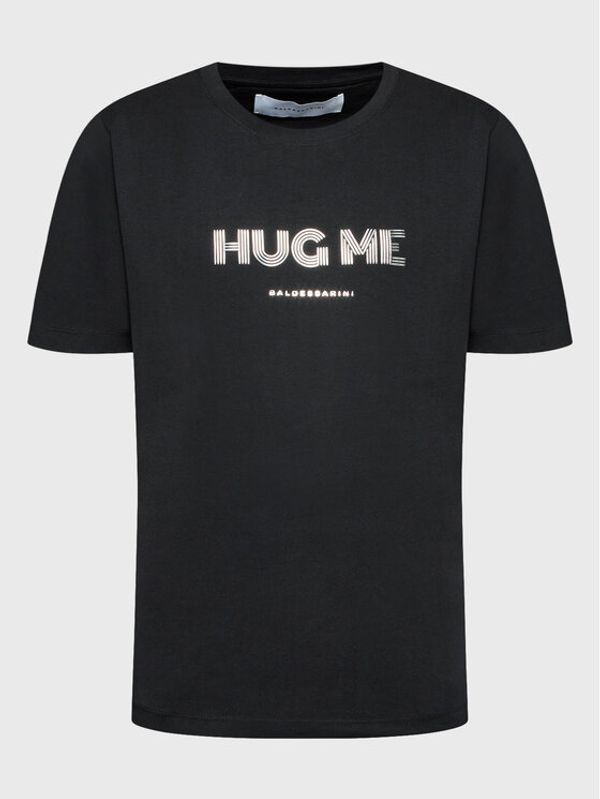 Baldessarini Baldessarini Тишърт Trust B4 20048/000/5081 Черен Oversize