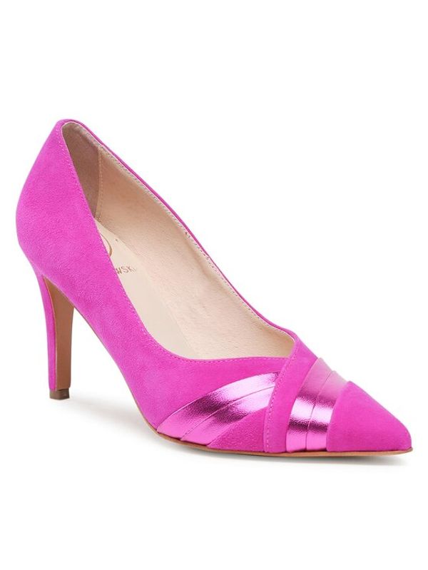 Baldowski Baldowski Обувки на ток D04237-1512-002 Розов