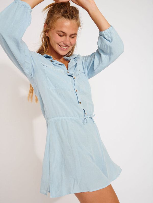 Banana Moon Banana Moon Лятна рокля Sundy Holidays LHN66 Син Regular Fit