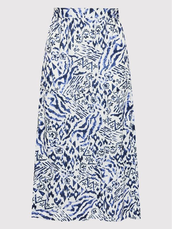 Banana Moon Banana Moon Миди пола Giana Aqualiday KBN74 Бял Regular Fit