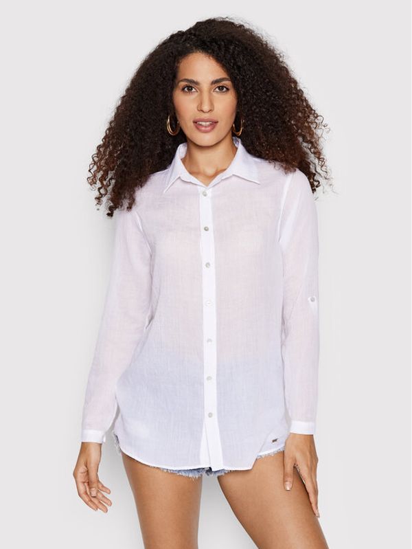 Banana Moon Banana Moon Риза Gary Adilson HPP10 Бял Regular Fit