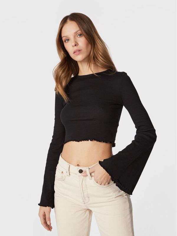 BDG Urban Outfitters BDG Urban Outfitters Блуза 75259721 Черен Slim Fit