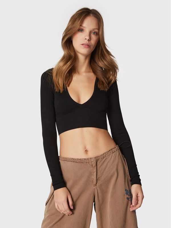 BDG Urban Outfitters BDG Urban Outfitters Блуза 75267773 Черен Slim Fit