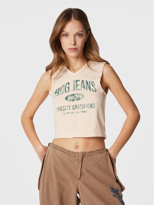 BDG Urban Outfitters BDG Urban Outfitters Блуза 75440024 Екрю Regular Fit