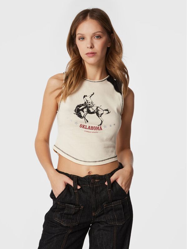 BDG Urban Outfitters BDG Urban Outfitters Блуза 75440396 Екрю Regular Fit