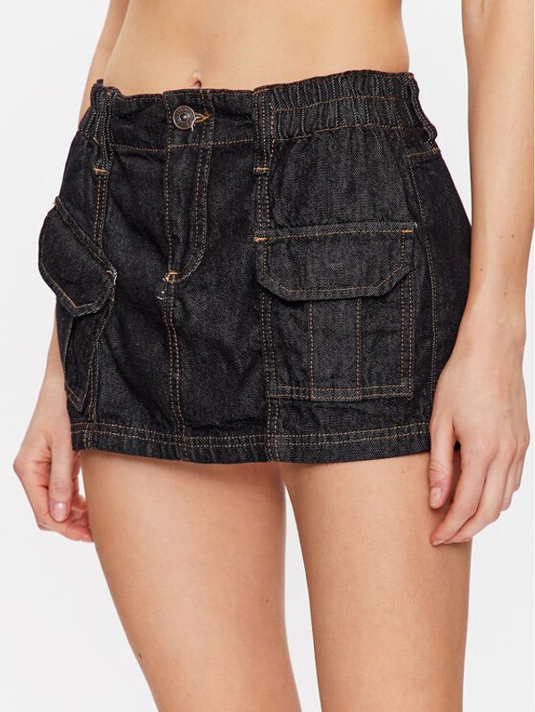 BDG Urban Outfitters BDG Urban Outfitters Мини пола BDG Y2K DENIM SKIRT RAW 76471937 Тъмносин Feminine Fit